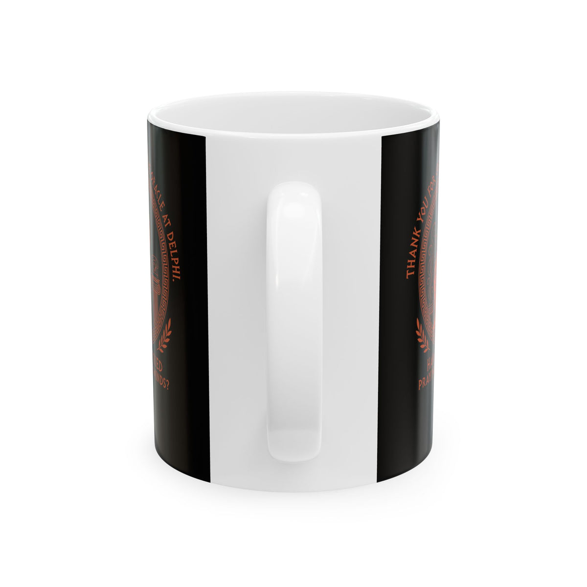 Oracle of Delphi Call Center Ceramic Mug, (11oz, 15oz)