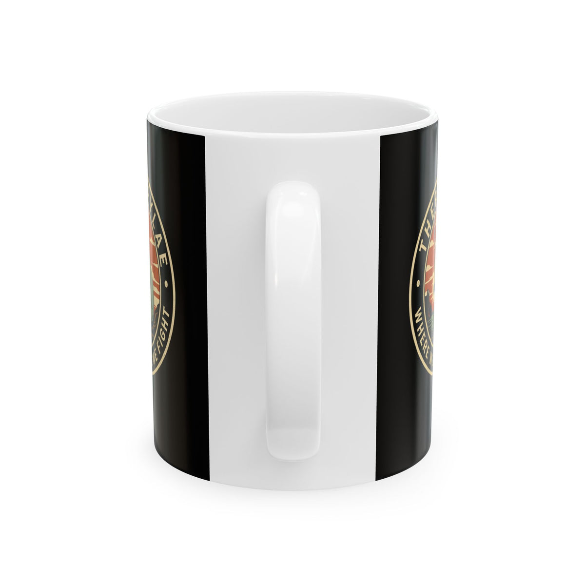 Thermopylae Stand and Fight Ceramic Mug, (11oz, 15oz)