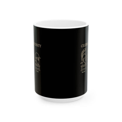 Celebrate Diversity Gladiator Helmets Ceramic Mug, (11oz, 15oz)