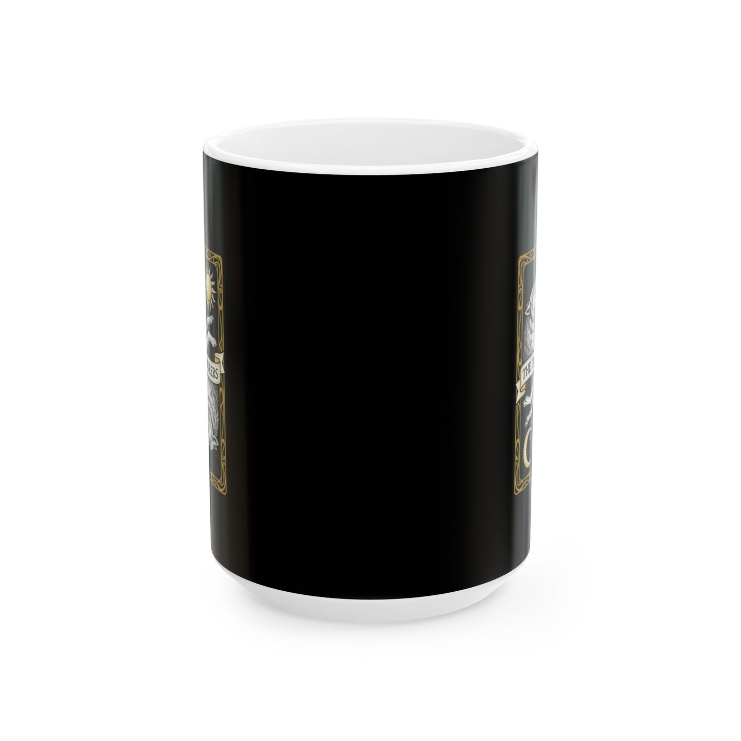 Sköll & Hati Tarot the Devourers Ceramic Mug, (11oz, 15oz)