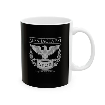 Alea Iacta Est Crossing Rubicon Ceramic Mug, (11oz, 15oz)