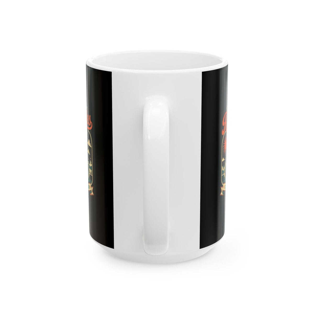 Colossus of Rhodes Visit Rhodes Ceramic Mug, (11oz, 15oz)