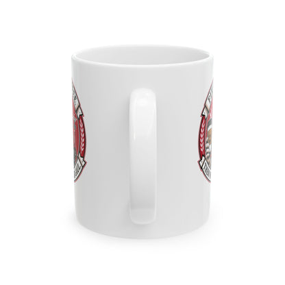 First Coffee Then Conquer Gaul Ceramic Mug, (11oz, 15oz)