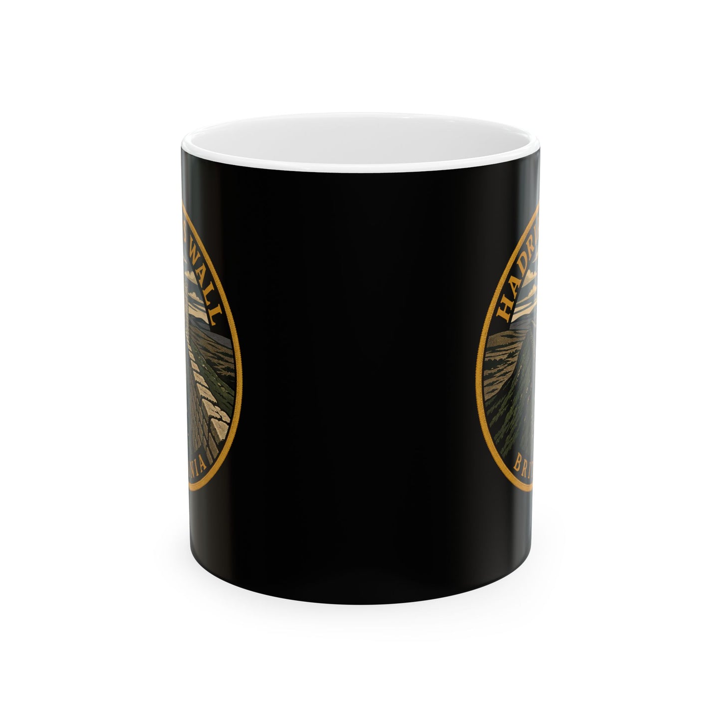 Hadrian's Wall Britannia Patch Ceramic Mug, (11oz, 15oz)