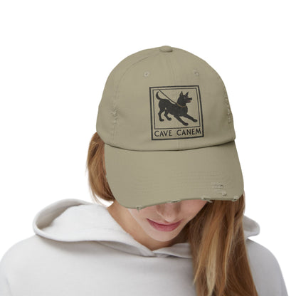 Cave Canum Unisex Distressed Cap
