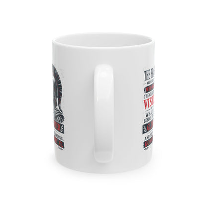 Thucydides Quote Bravest Clear Vision Ceramic Mug, (11oz, 15oz)