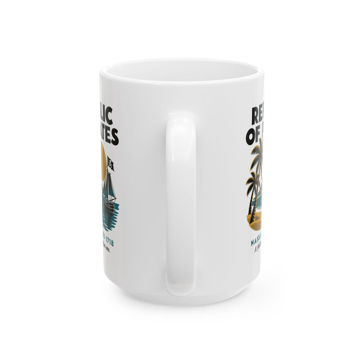 Republic of Pirates Nassau Ceramic Mug, (11oz, 15oz)