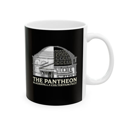 Cross Section Pantheon Ceramic Mug, (11oz, 15oz)