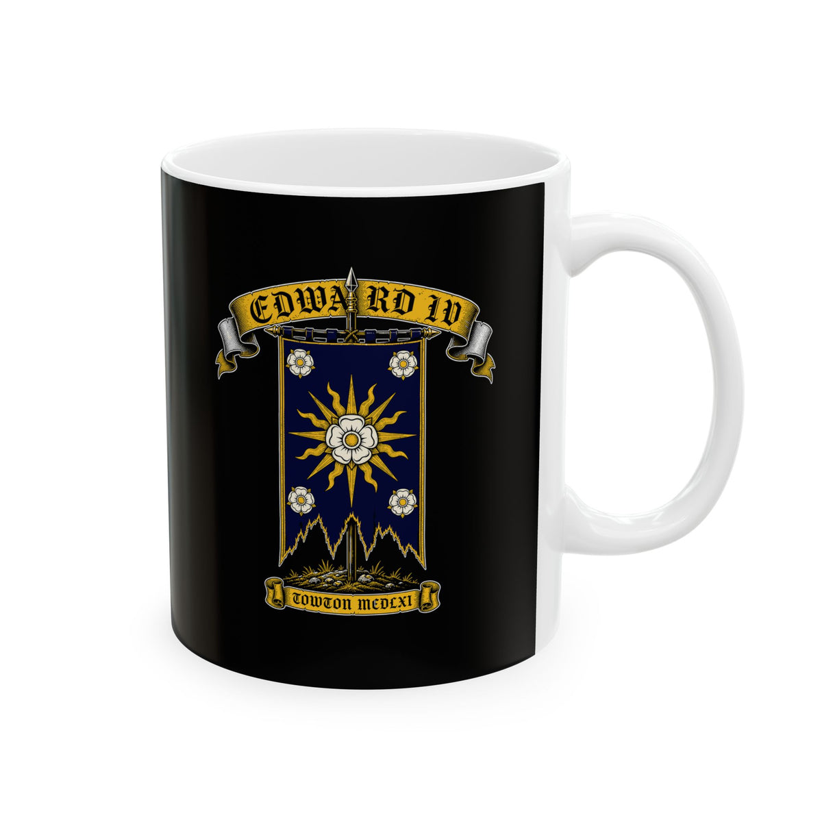 Edward IV Towton Sun in Splendor Ceramic Mug, (11oz, 15oz)