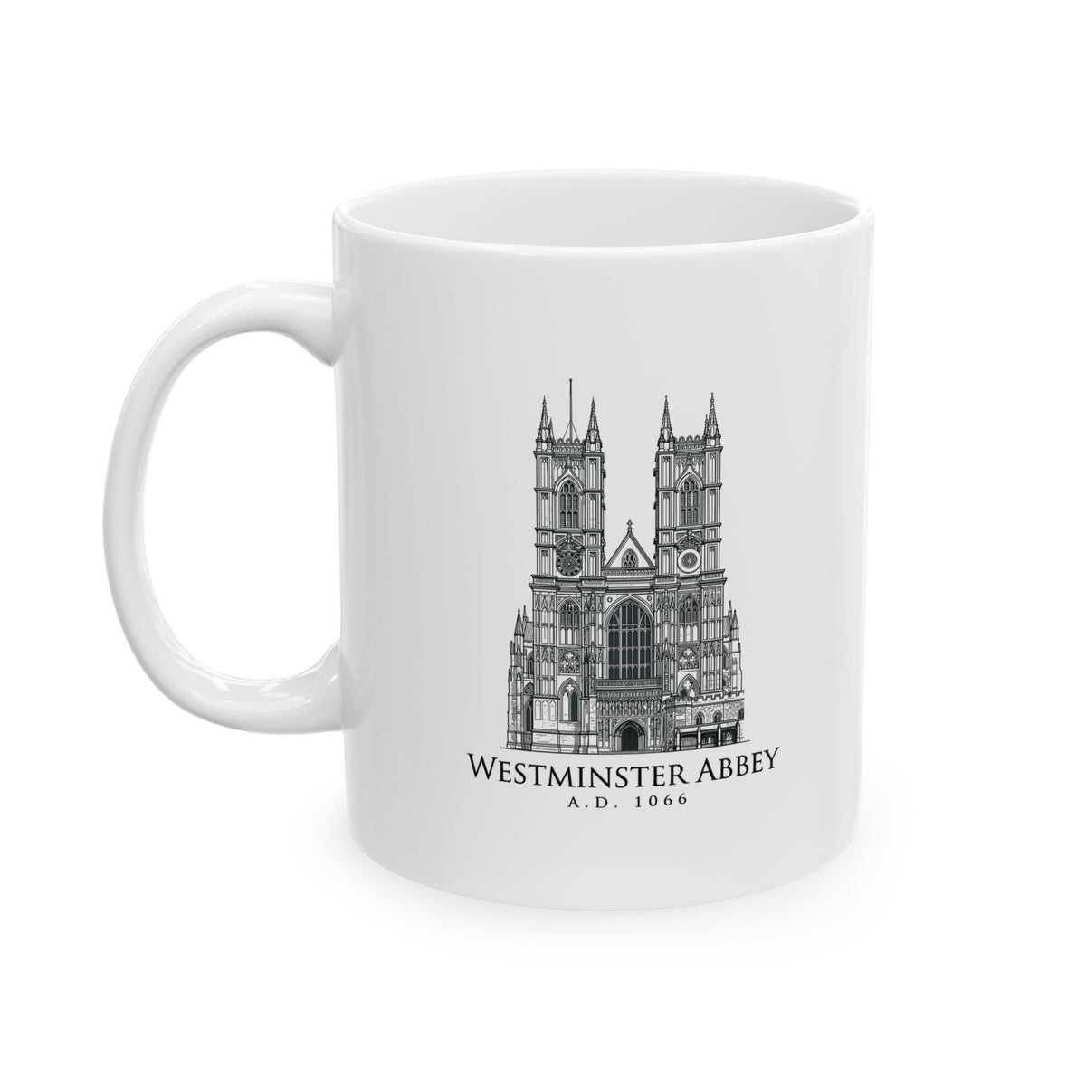 Westminster Abbey Ceramic Mug, (11oz, 15oz)