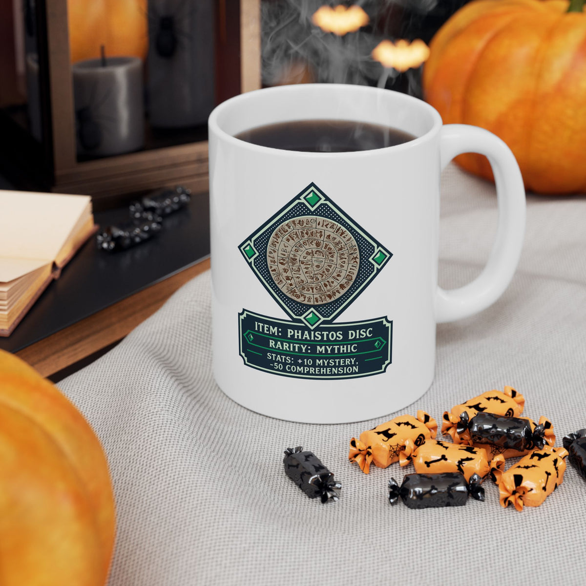Phaistos Disc Ceramic Mug, (11oz, 15oz)