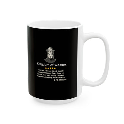 William the Conqueror — Wessex Review Ceramic Mug, (11oz, 15oz)