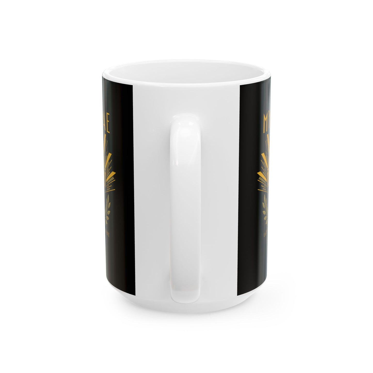 Mask of Agamemnon Mycenae Ceramic Mug, (11oz, 15oz)
