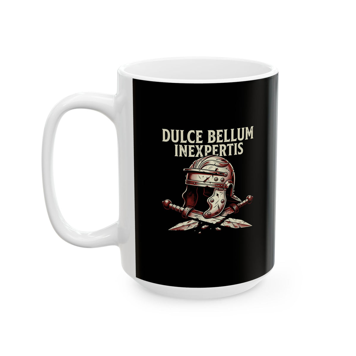 War Is Sweet to the Inexperienced in Latin Ceramic Mug, (11oz, 15oz)