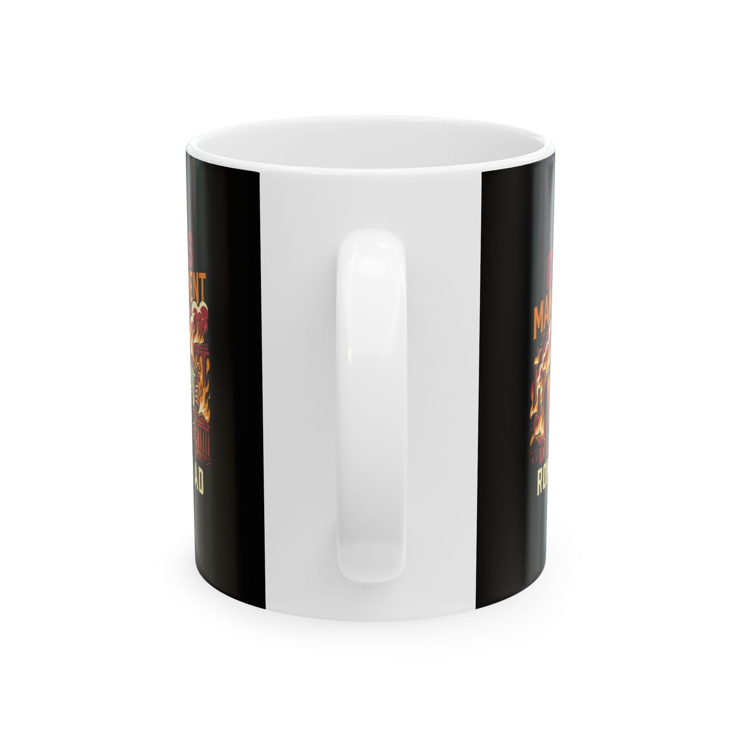 Emperor Nero Crisis Management Ceramic Mug, (11oz, 15oz)