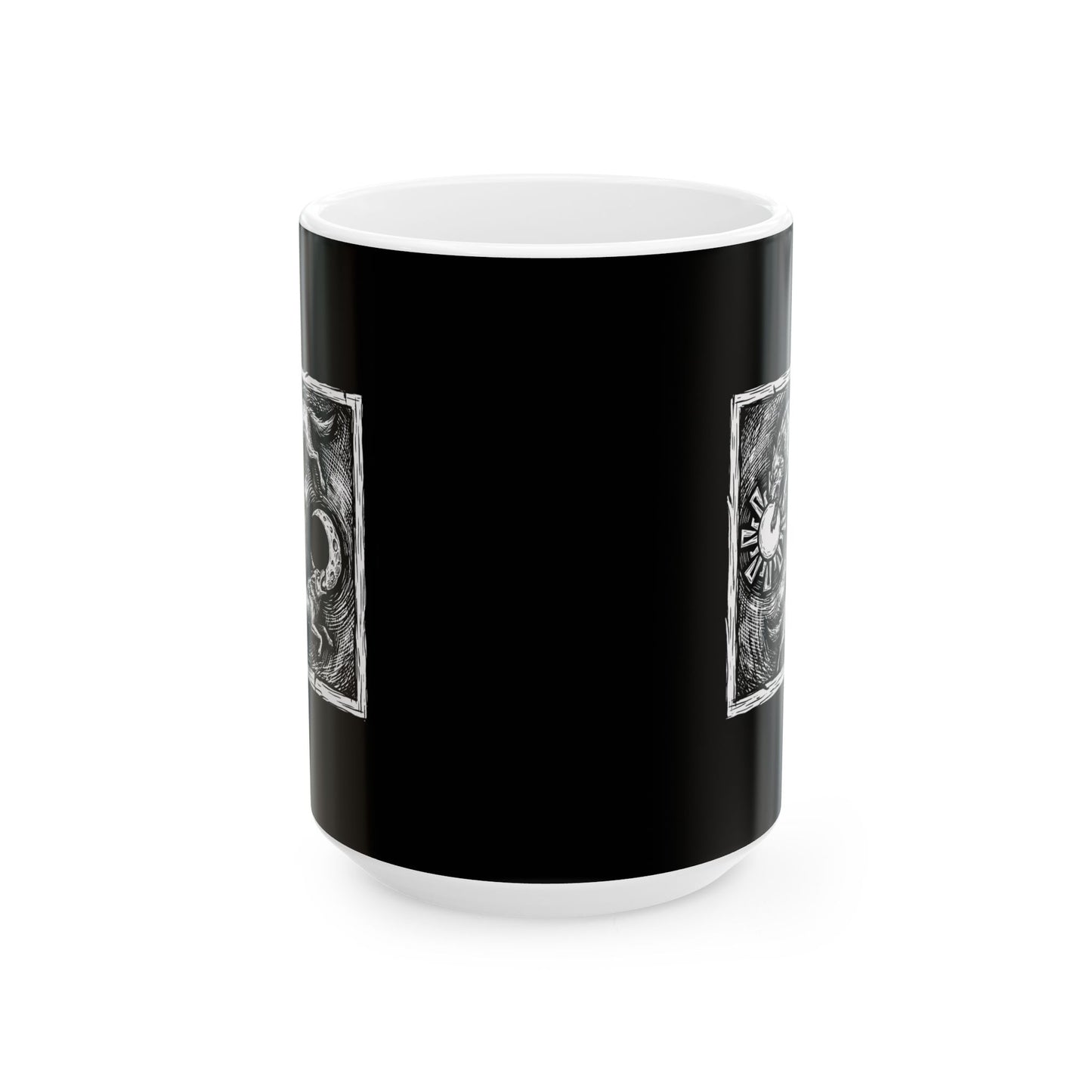 Sköll & Hati the Devourers Ceramic Mug, (11oz, 15oz)