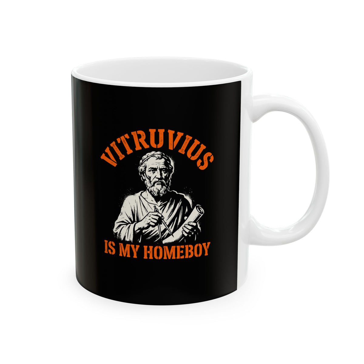 Vitruvius is My Homeboy Ceramic Mug, (11oz, 15oz)