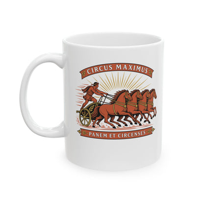 Circus Maximus Panem et Circenses Ceramic Mug, (11oz, 15oz)