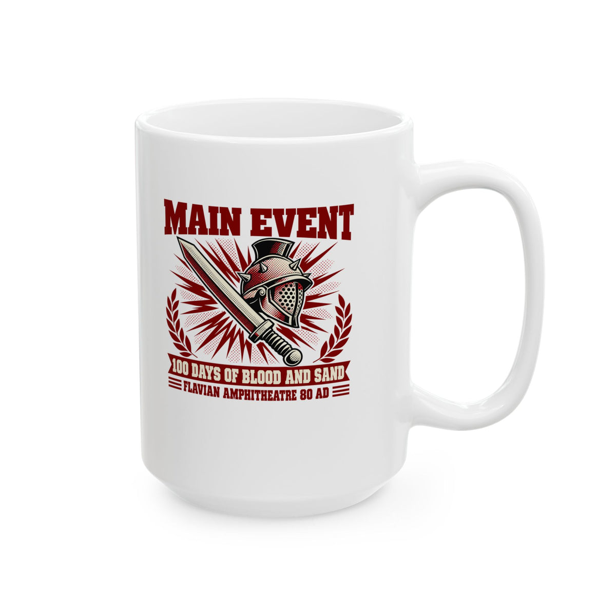 Flavian Main Event Ceramic Mug, (11oz, 15oz)
