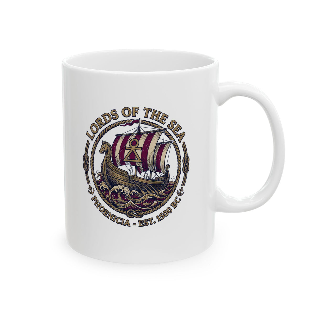 Pheonicians Lords of the Seas Ceramic Mug, (11oz, 15oz)
