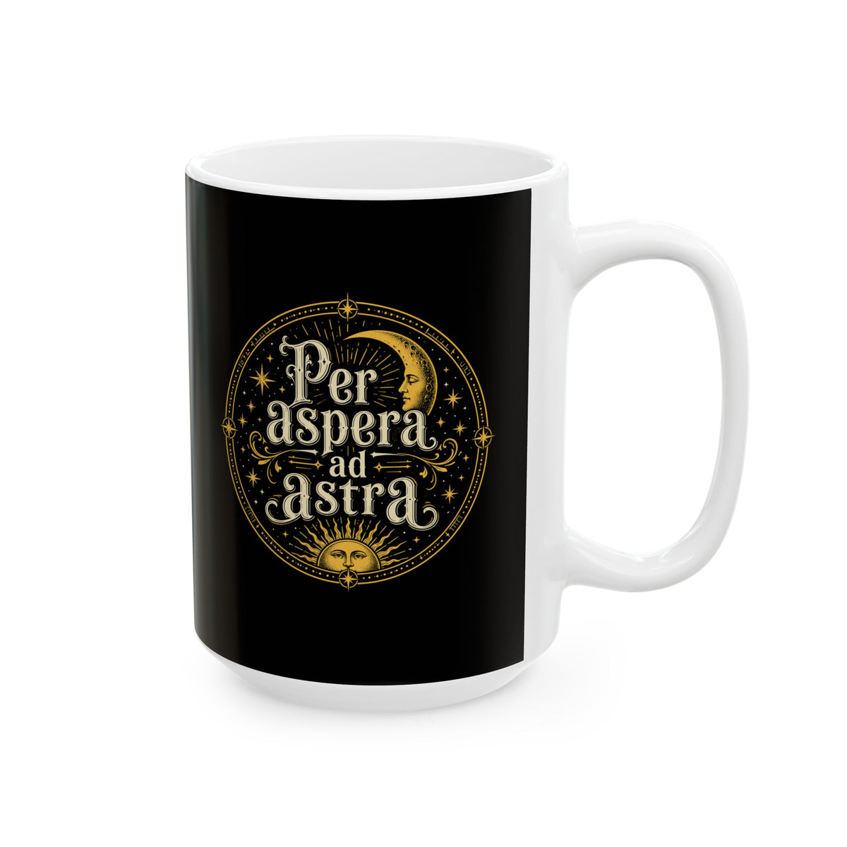 Per Aspera Ad Astra Ceramic Mug, (11oz, 15oz)
