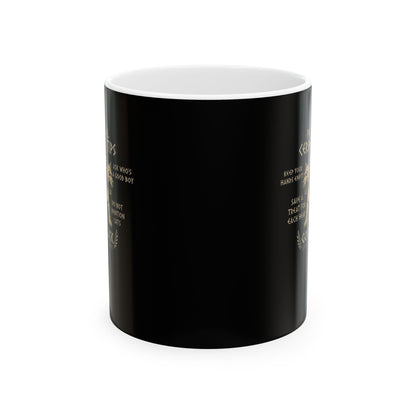 Practical Cerberus Tips Ceramic Mug, (11oz, 15oz)