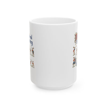 Medieval Rabbitry Ceramic Mug, (11oz, 15oz)