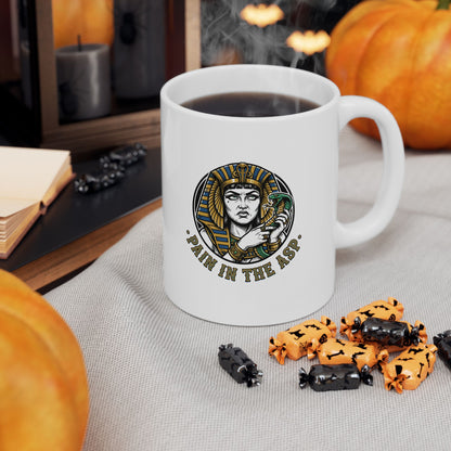 Cleopatra Pain in the Asp Ceramic Mug, (11oz, 15oz)