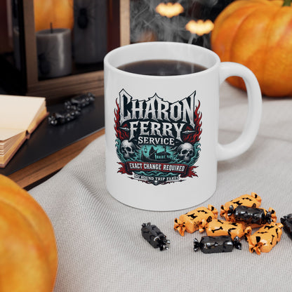 Charon Ferry Service Ceramic Mug, (11oz, 15oz)