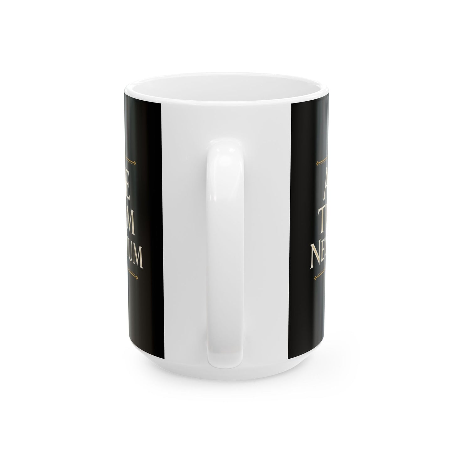 Age Tuum Negotium Mind Your Business Latin Ceramic Mug, (11oz, 15oz)