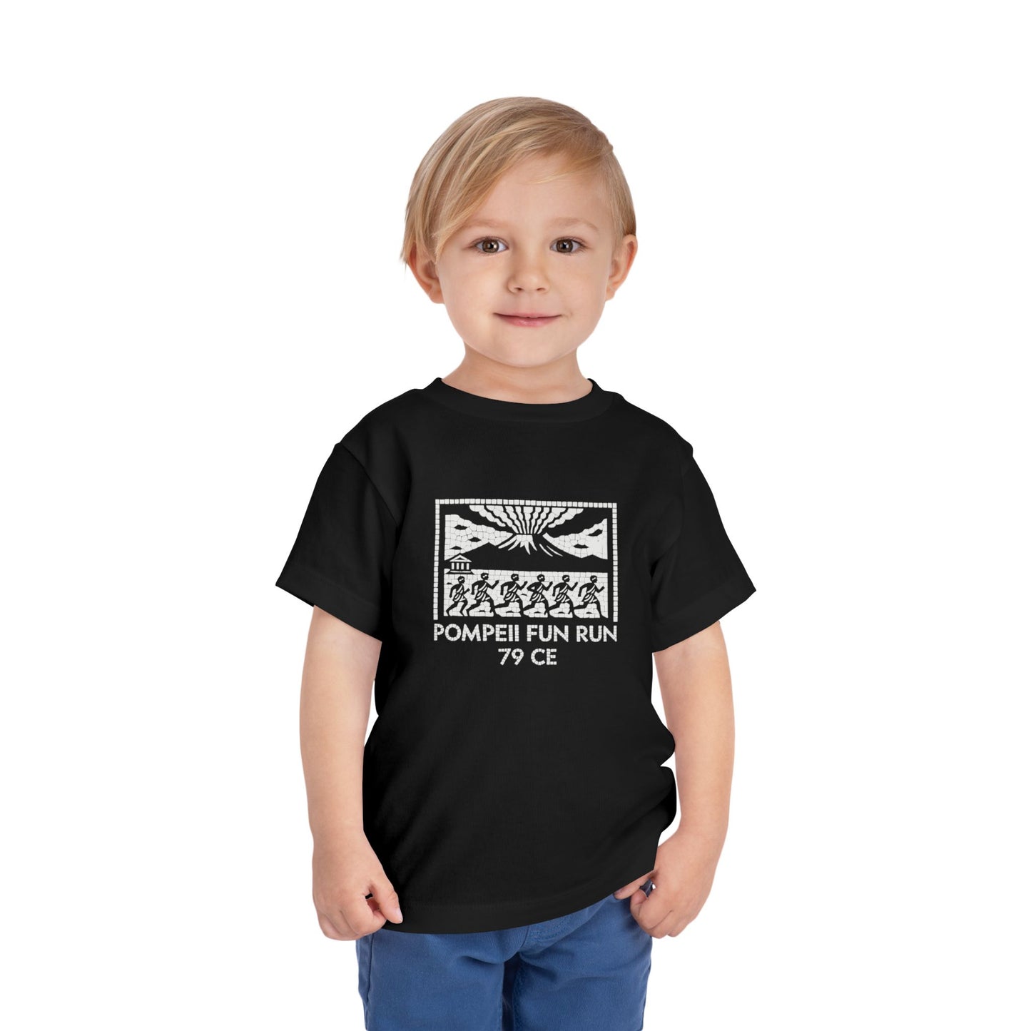 Pompeii Fun Run Mosaic Toddler Short Sleeve Tee