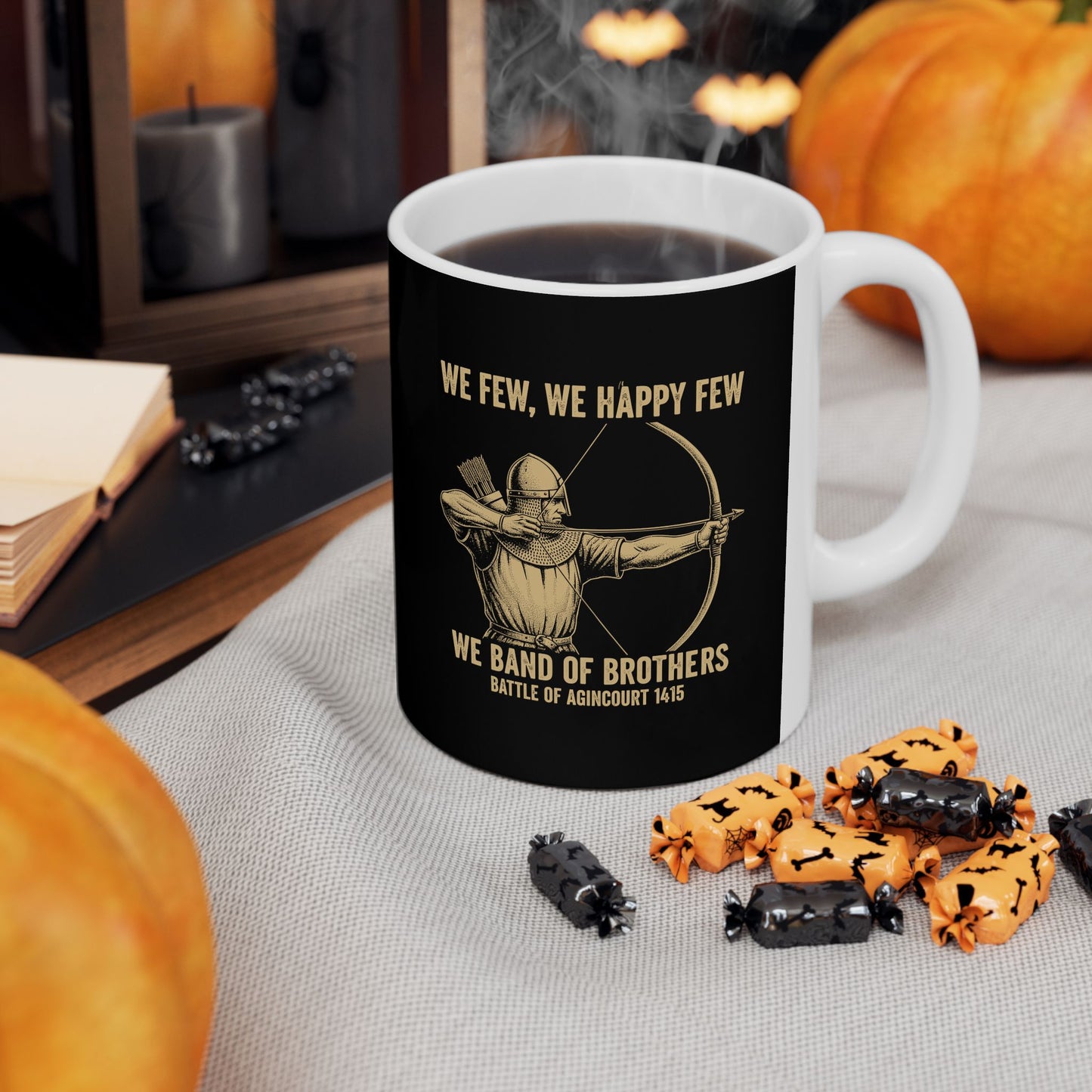 Battle of Agincourt Band of Brothers Ceramic Mug, (11oz, 15oz)