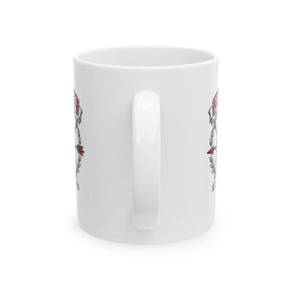 Hastings Helmet Ceramic Mug, (11oz, 15oz)