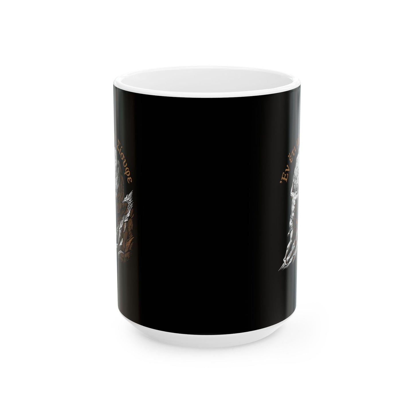 Just One More Sisyphus Attic Greek Ceramic Mug, (11oz, 15oz)