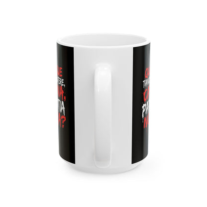 Cicero First Speech Against Catiline Conspiracy Ceramic Mug, (11oz, 15oz)