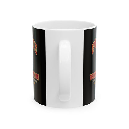 Prague Defenestration Three-Time Champions Ceramic Mug, (11oz, 15oz)