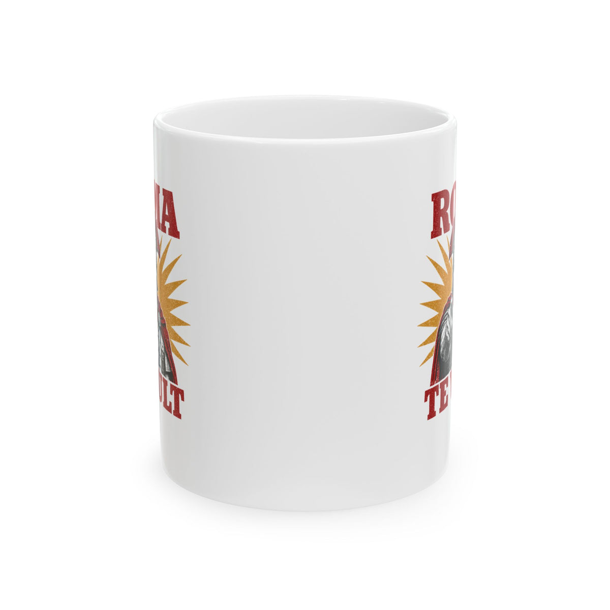 Roma Te Vult Rome Wants You Latin Ceramic Mug, (11oz, 15oz)