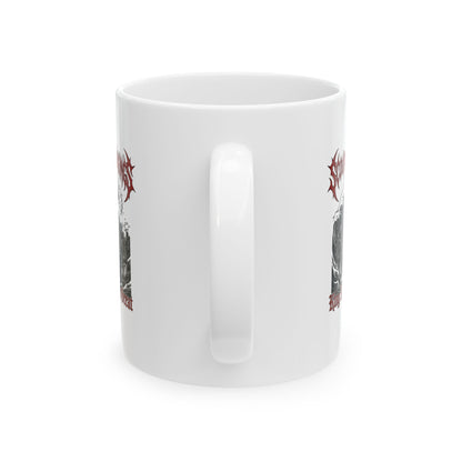 King Alfred Scourge of the Vikings Ceramic Mug, (11oz, 15oz)