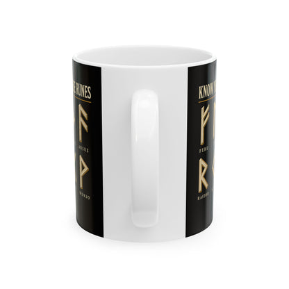 Know Your Norse Runes Ceramic Mug, (11oz, 15oz)