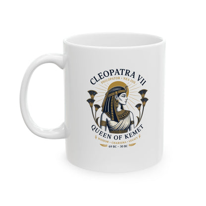 Cleopatra Queen of Kemet Ceramic Mug, (11oz, 15oz)