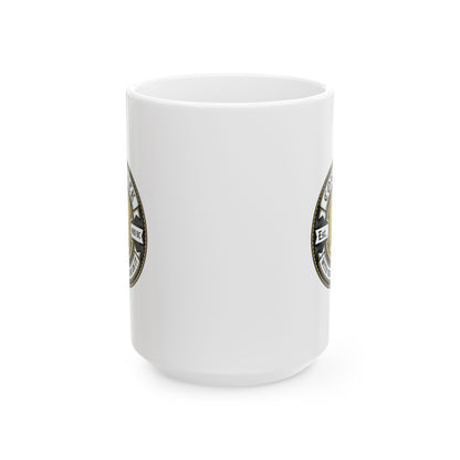 Spartan Quote With Shield Or On It Ceramic Mug, (11oz, 15oz)