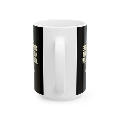 England Expects Trafalgar 1805 Ceramic Mug, (11oz, 15oz)