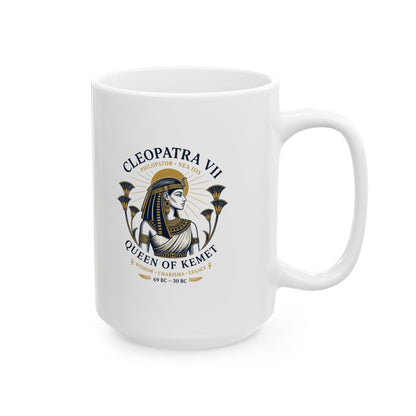 Cleopatra Queen of Kemet Ceramic Mug, (11oz, 15oz)