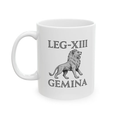 Legio 13 Gemina Ceramic Mug, (11oz, 15oz)