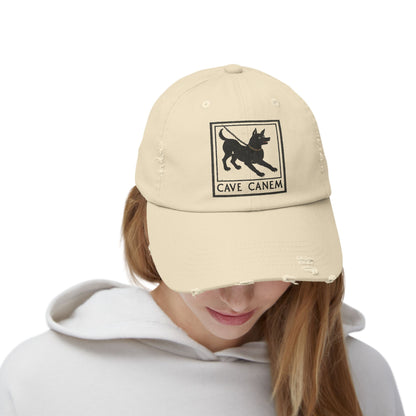 Cave Canum Unisex Distressed Cap