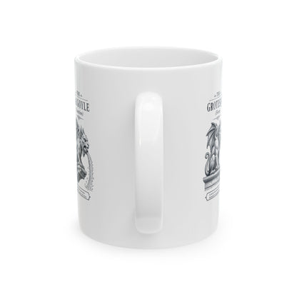 Gargoyle vs Grotesque Ceramic Mug, (11oz, 15oz)