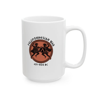 Peloponnesian War Ceramic Mug, (11oz, 15oz)