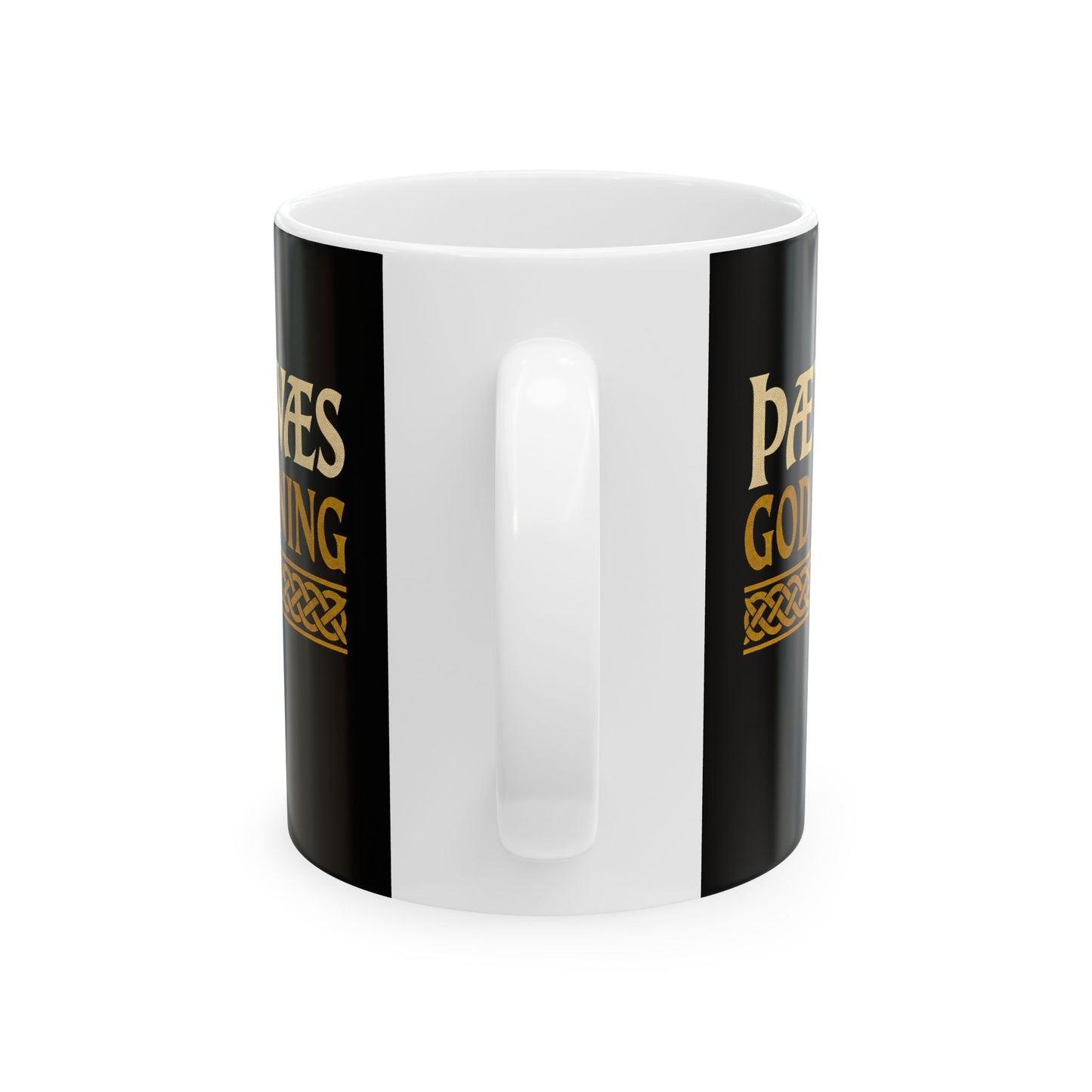 Thaet Waes God Cyning Beowulf Ceramic Mug, (11oz, 15oz)