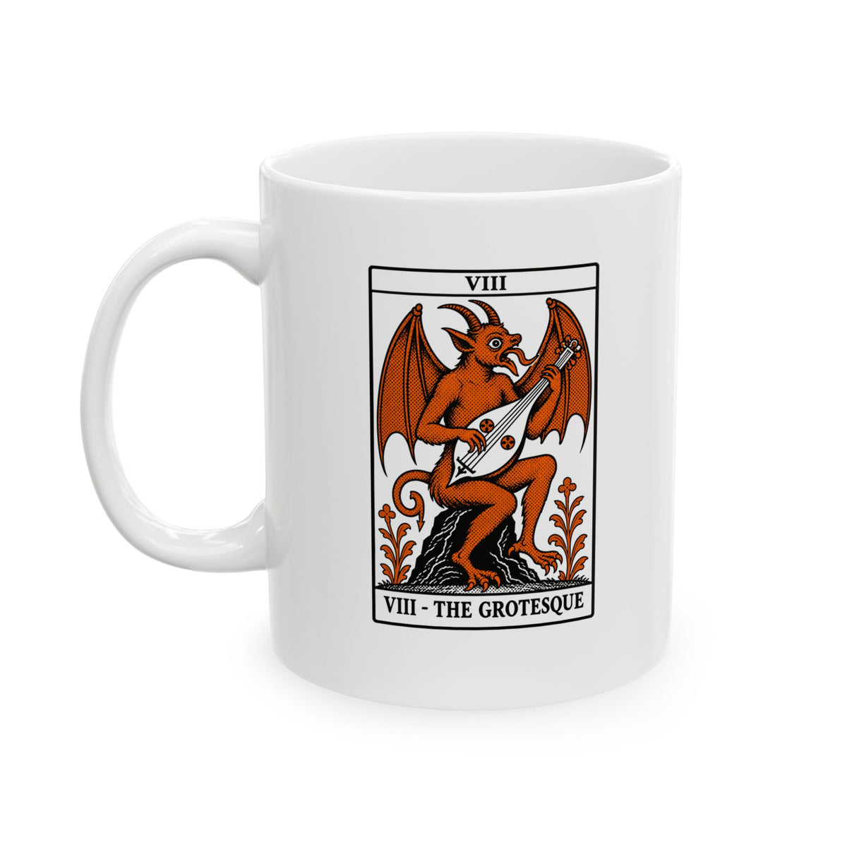 Luttrell Grotesque Tarot Ceramic Mug, (11oz, 15oz)