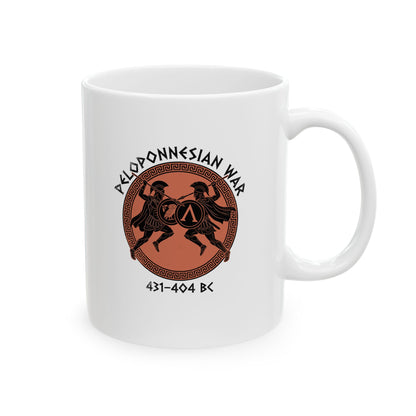 Peloponnesian War Ceramic Mug, (11oz, 15oz)